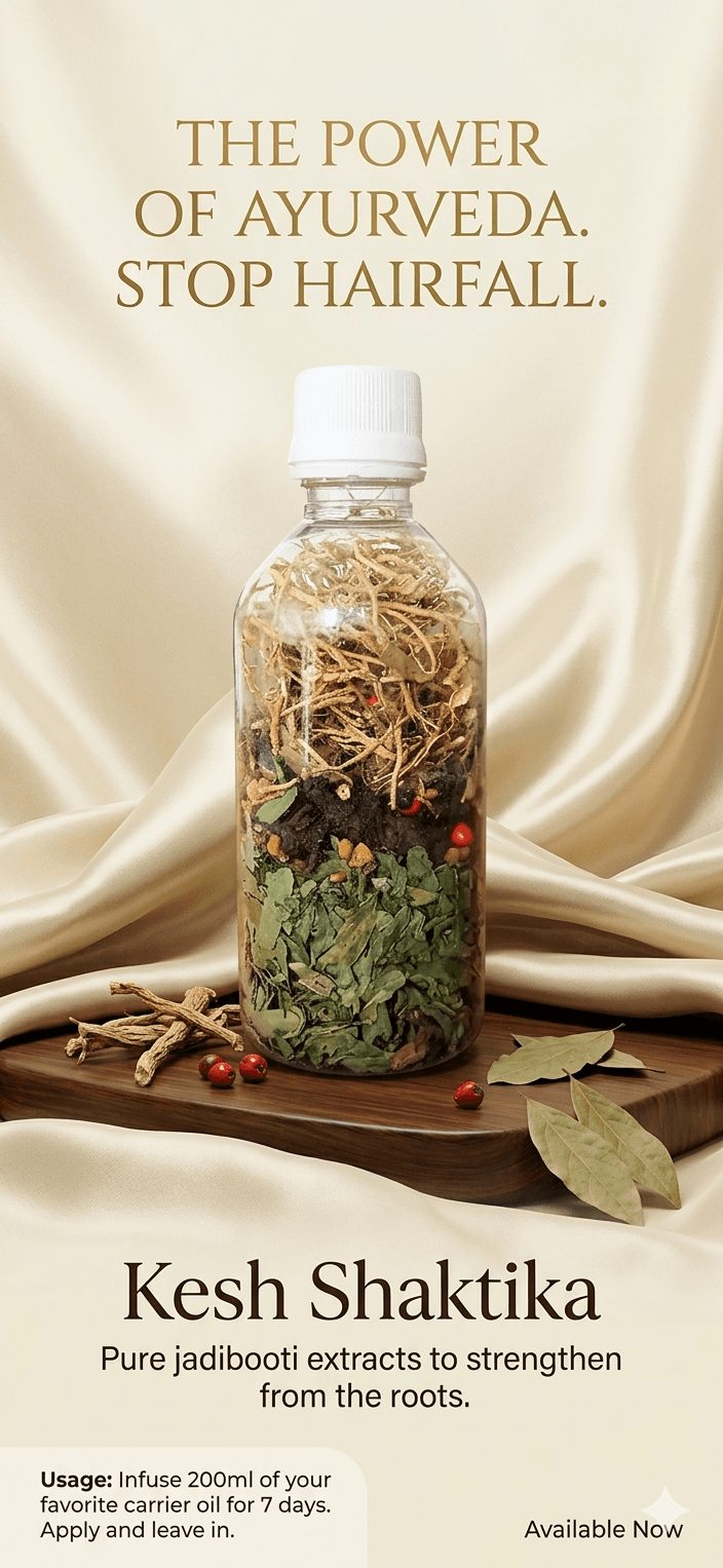 Keshbooti - The Ayurvedic Anti-Hairfall Jadibooti
