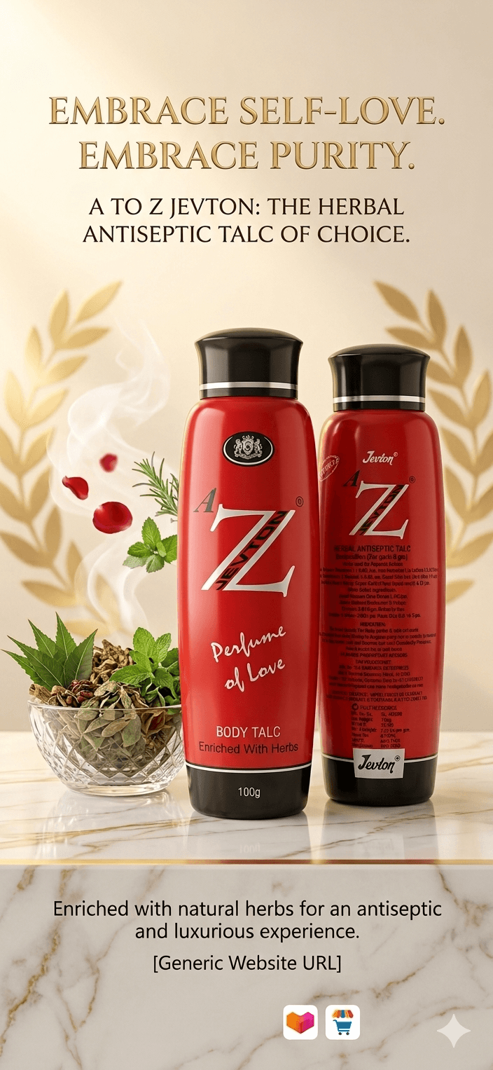 A to Z Jevton Perfume of Love Body Talc