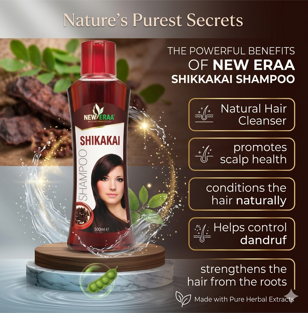 New Eraa Shikkakai Shampoo