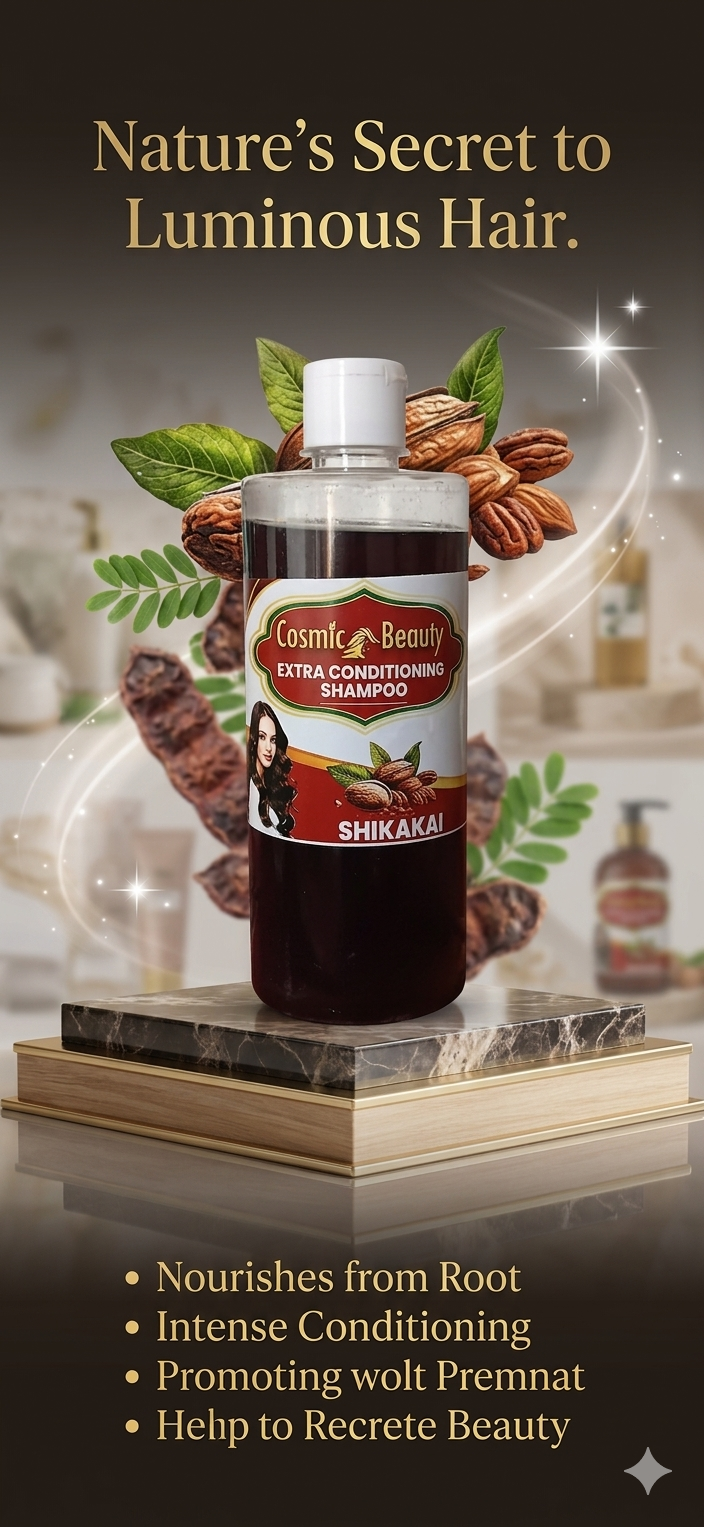 Cosmic Beauty Shikakai Extra Conditioning Shampoo