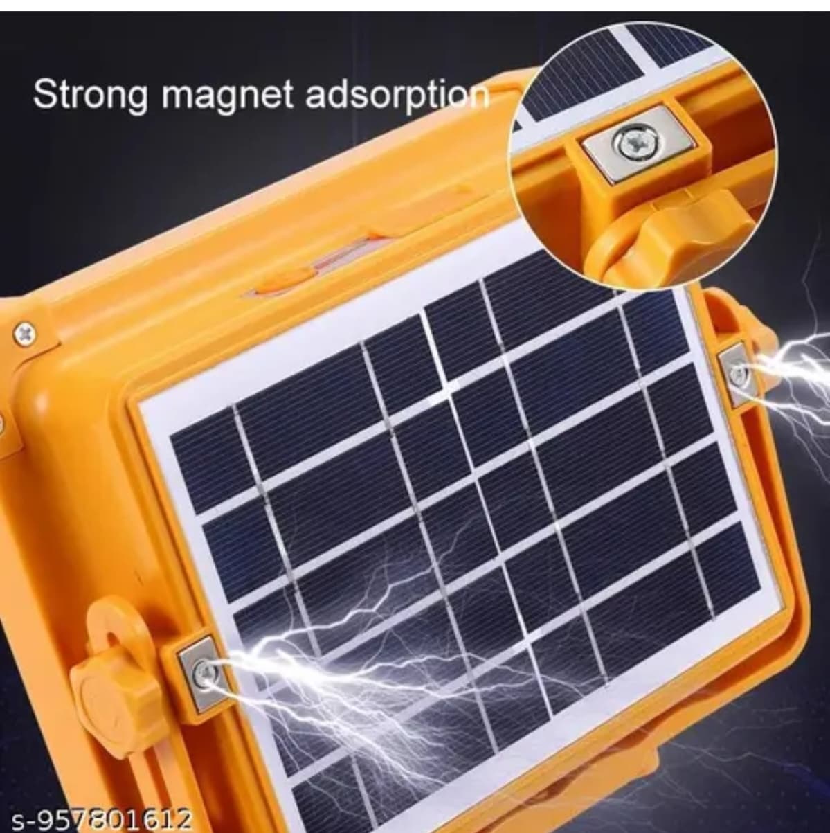 solar charging light